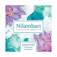 Шоколад на овсяном молоке с ванилью Nilambari 65г