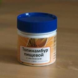 Топинамбур пищевой с Инулином 125г банка 