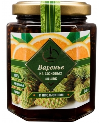 Варенье из сосновых шишек с апельсином 240г (Емел Биоф)