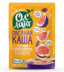 Каша овсяная молочная с изюмом и инжиром Ол Лайт 40г