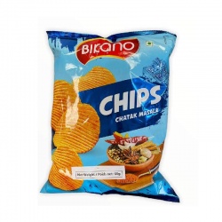 Чипсы картофельные со специями Chatak masala bikano 60г