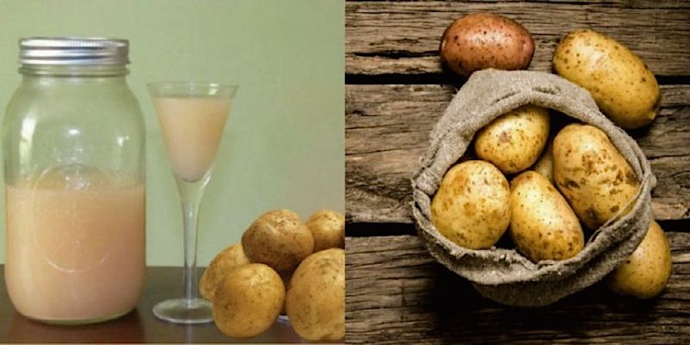 Картофельный сок и здоровье кожи