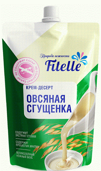 Сгущенка овсяная Fitelle100г